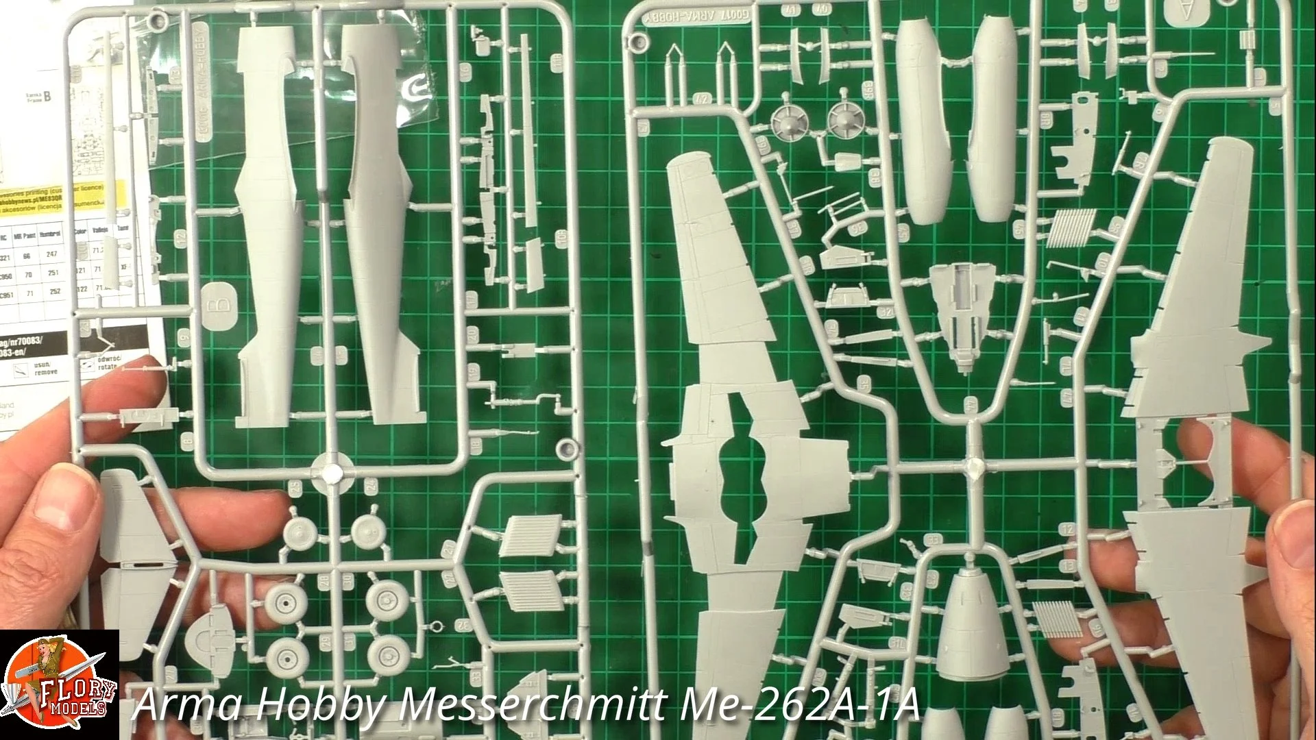 Arma Hobby 1/72 Messerschmitt Me-262A-1A Review — Flory Models